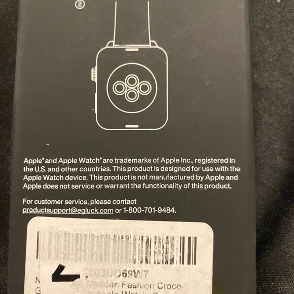 Steve Madden Watch Strap Red Leather Synthetic 38mm 40mm 41mm NEW IN BOX - Picture 11 of 11